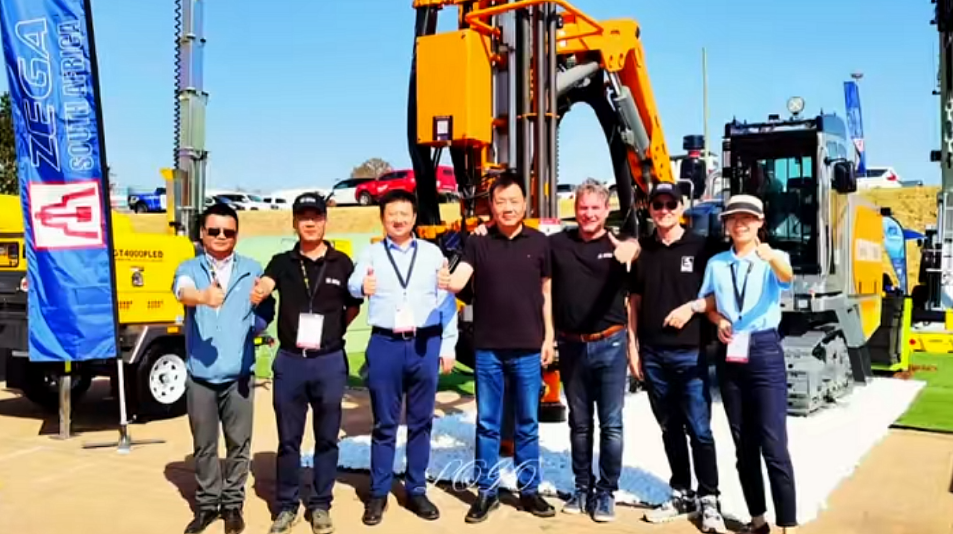 《ZEGA K8凯发官网闪耀南非约翰内斯堡矿山工程机械展》